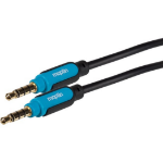 Maplin MAV35016 audio cable 5 m 3.5mm Black, Blue