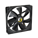 SilentiumPC Zephyr 140 Computer case Fan 14 cm Black