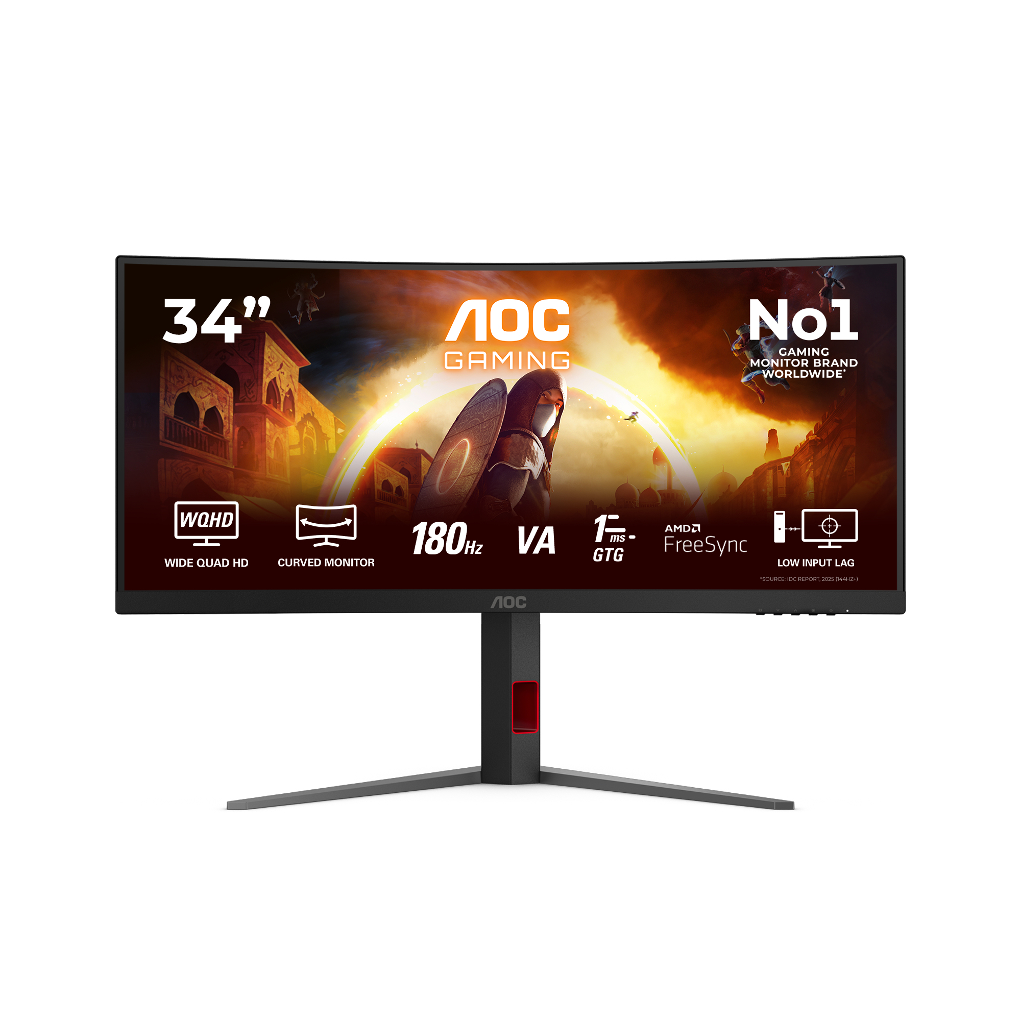 AOC G4 CU34G4 computer monitor 86.4 cm (34") 3440 x 1440 pixels W