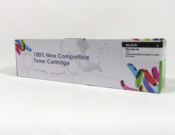 Image of DATA DIRECT Oki ES3640 Toner Black Compatible 43837108C