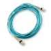 HPE AJ837A cable de fibra optica 15 m LC Azul
