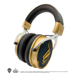 Lexip WAXLXHS0002 hoofdtelefoon/headset Bedraad en draadloos Hoofdband Gamen Bluetooth Blauw, Goud