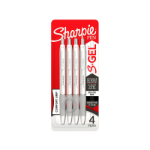 SHARPIE GelWh4/Blk Pk4 Bx6