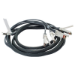 HPE BladeSystem c-Class fiber optic cable 118.1" (3 m) QSFP+ 4x SFP+