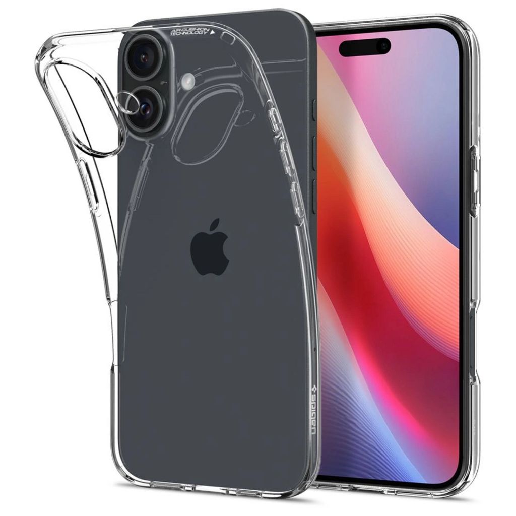 EU Product - Liquid Crystal Case for iPhone 16 - Transparent thumbnail