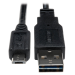 Tripp Lite UR050-06N USB cable 5.91" (0.15 m) USB 2.0 USB A Micro-USB B Black