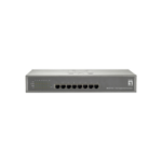LevelOne GEP-0821 netwerk-switch Gigabit Ethernet (10/100/1000) Power over Ethernet (PoE) Grijs