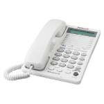 Panasonic 2-Line Integrated Telephone System White