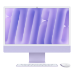 Apple iMac Apple M M4 59,7 cm (23.5") 4480 x 2520 Pixels Alles-in-één-pc 16 GB 512 GB SSD macOS Sequoia Wi-Fi 6E (802.11ax) Paars