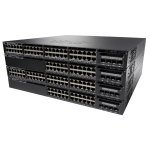 Cisco Catalyst C3650-24TS-L, Refurbished Managed L3 Gigabit Ethernet (10/100/1000) 1U Black