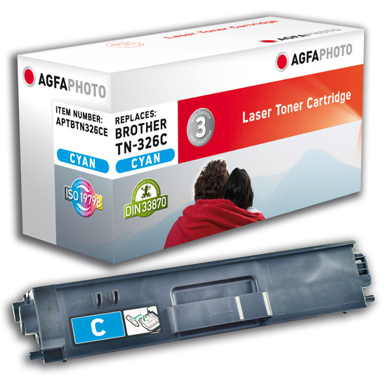 Image of AgfaPhoto APTBTN326CE toner cartridge Cyan 1 pc(s)