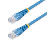 StarTech.com Cat5e Patch Cable with Molded RJ45 Connectors - 1 ft. - Blue