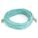 Monoprice 7624 InfiniBand/fibre optic cable 984.3" (25 m) LC OFNR OM3 Multicolor, Turquoise