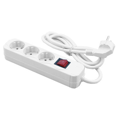 Image of MediaRange MRCS205 power extension 1.4 m 3 AC outlet(s) White