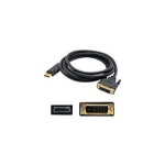 AddOn Networks DISPORT2DVI10F-5PK video cable adapter 120.1" (3.05 m) DisplayPort DVI-D Black