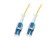 LogiLink Uniboot push-pull fiber patch cord LC-LC OS2,  2,0m