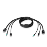Belkin F1D9019B06T KVM cable 1.8 m Black
