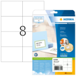 HERMA 8645 self-adhesive label Rectangle Permanent White 80 pc(s)