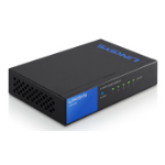 Linksys LGS105-UK network switch Unmanaged Gigabit Ethernet (10/100/1000) Black