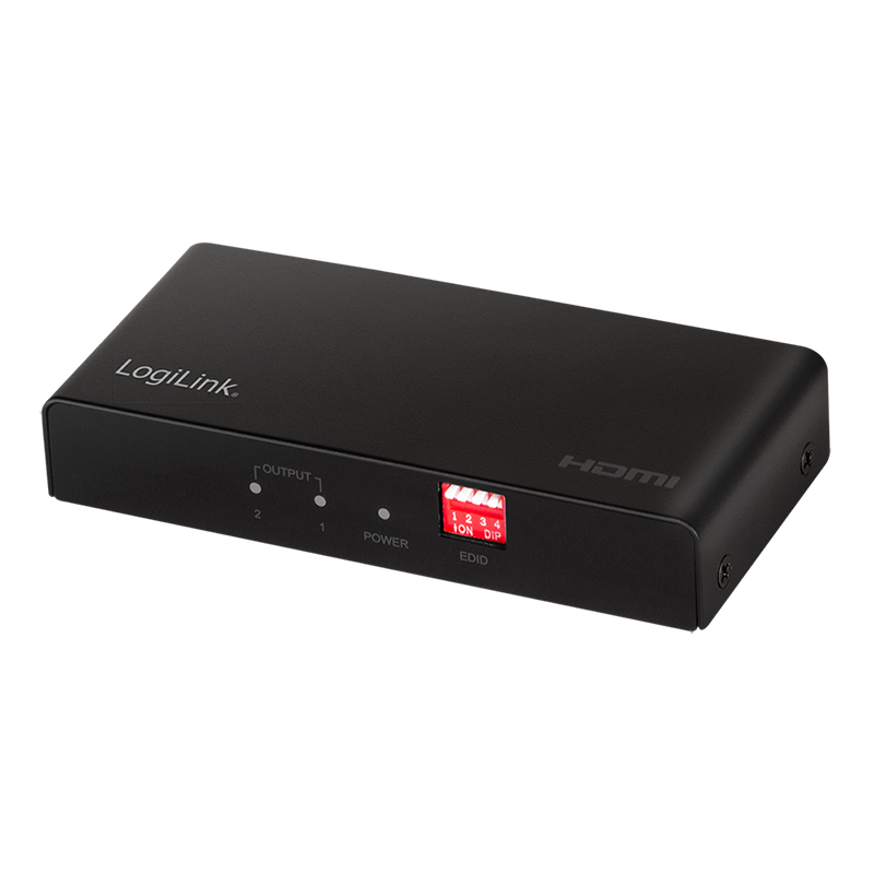 Image of LogiLink HD0033 video splitter HDMI 2x HDMI
