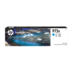 HP F6T81AE/973X Ink cartridge cyan, 7K pages ISO/IEC 24711 85.5ml for HP PageWide P 55250/Pro 452/Pro 477
