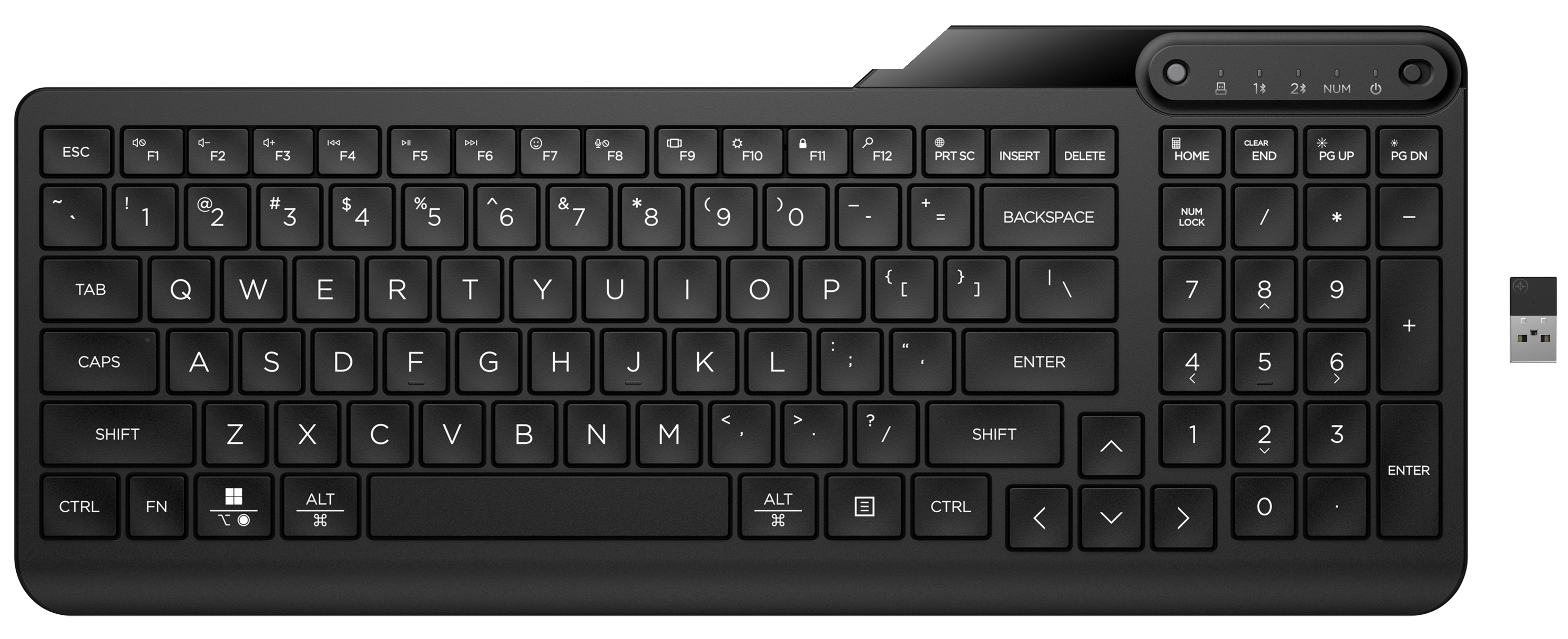 Image of HP 475 Dual-Mode Wireless Keyboard