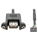 Tripp Lite U024-003-5P-PM USB cable 35.8" (0.91 m) Black