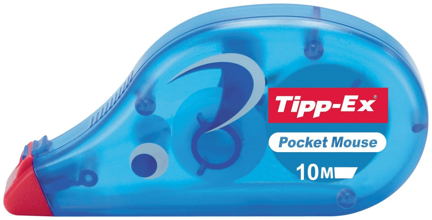 Photos - Eraser / Correction Supply Tipp-Ex Pocket Mouse correction tape 10 m Blue 10 pc(s) 8207892 