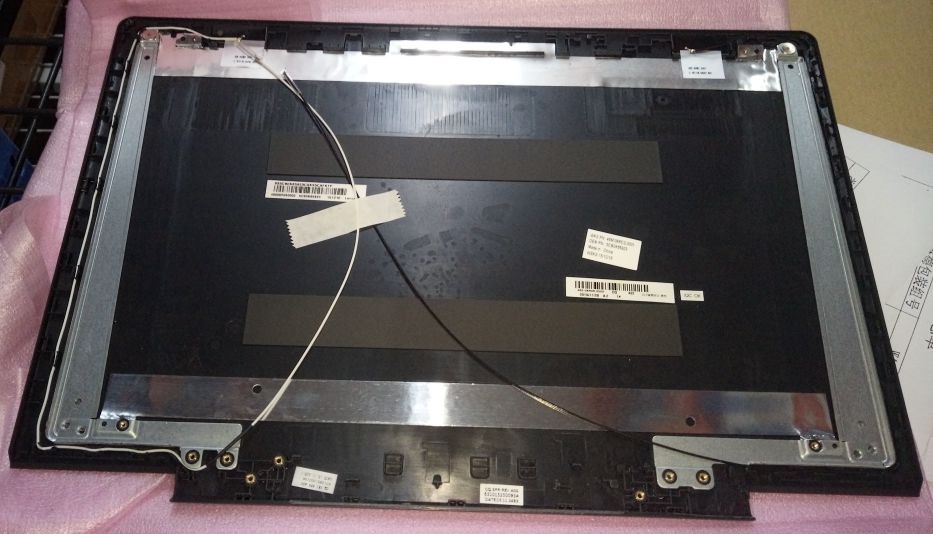 Image of Lenovo LCD Cover w/Antenna Black - Approx 1-3 working day lead.