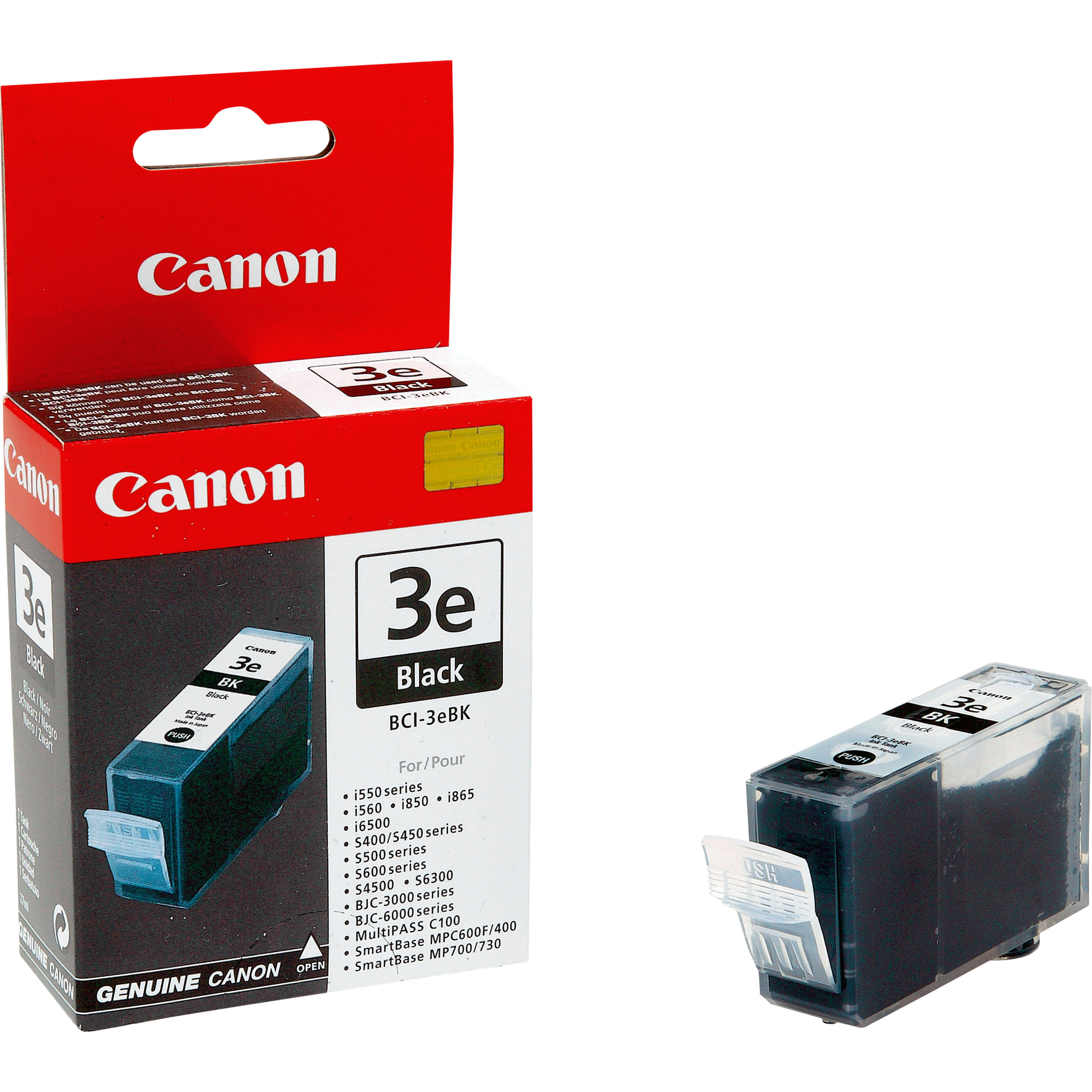 Image of Canon 4479A002/BCI-3EBK Ink cartridge black, 500 pages ISO/IEC...