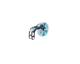 Brother MC-FA2LB DirectLabel Textile ribbon bright blue 38 mm for Brot