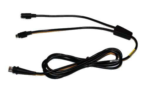Honeywell AT-PS/2 PS/2 cable 2.4 m 2x 6-p Mini-DIN Black
