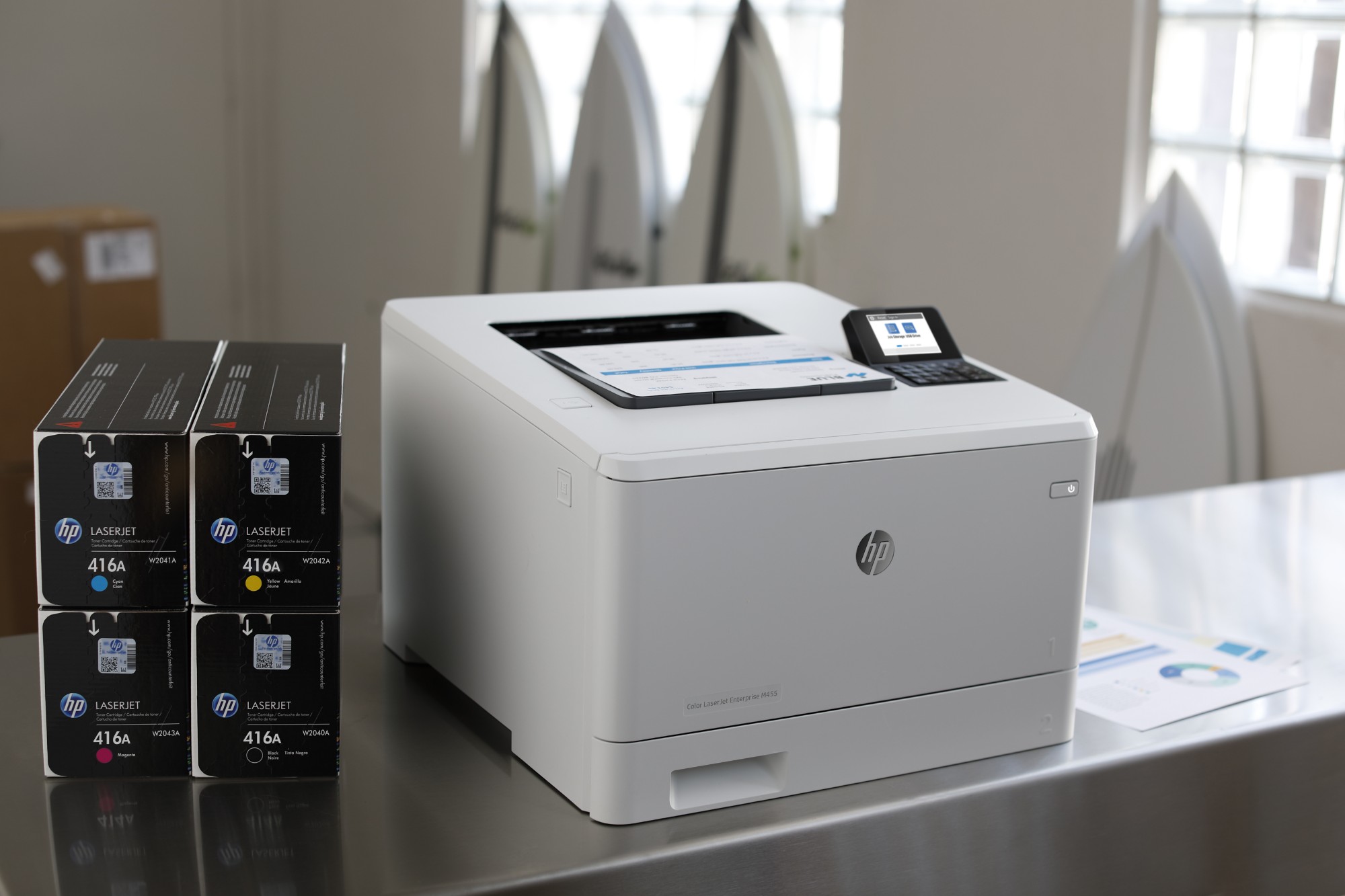 HP HP COLOR LASERJET ENT M455DN PRINTER