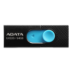 ADATA UV220 USB flash drive 64 GB USB Type-A 2.0 Black,Blue
