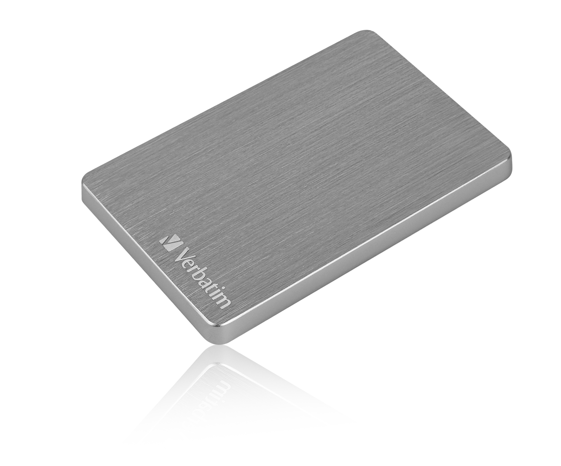 Image of Verbatim Store 'n' Go ALU Slim Portable Hard Drive 2TB Space Grey