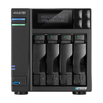 Asustor 90-AS6704T00-MD30 NAS/storage server Desktop Ethernet LAN Black N5105