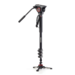 Manfrotto MVMXPRO500 camera monopod 1/4, 3/8" Aluminium Black