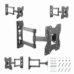 Gembird WM-42ST-02 tv-bevestiging 106,7 cm (42") Zwart