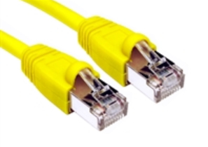 Cables Direct B6ST-701Y networking cable Yellow 1 m Cat6 F/UTP (FTP)