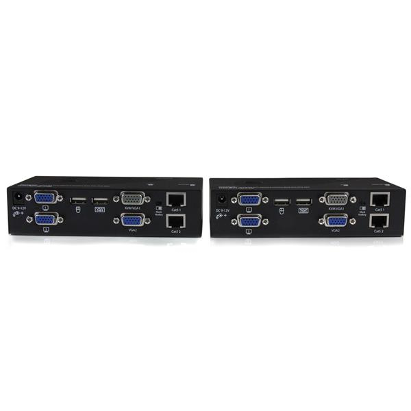 StarTech.com USB Dual VGA over Cat5 KVM Console Extender - 650 ft / 200m