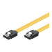 Microconnect SAT15005C6 SATA cable 0.5 m SATA 7-pin Yellow