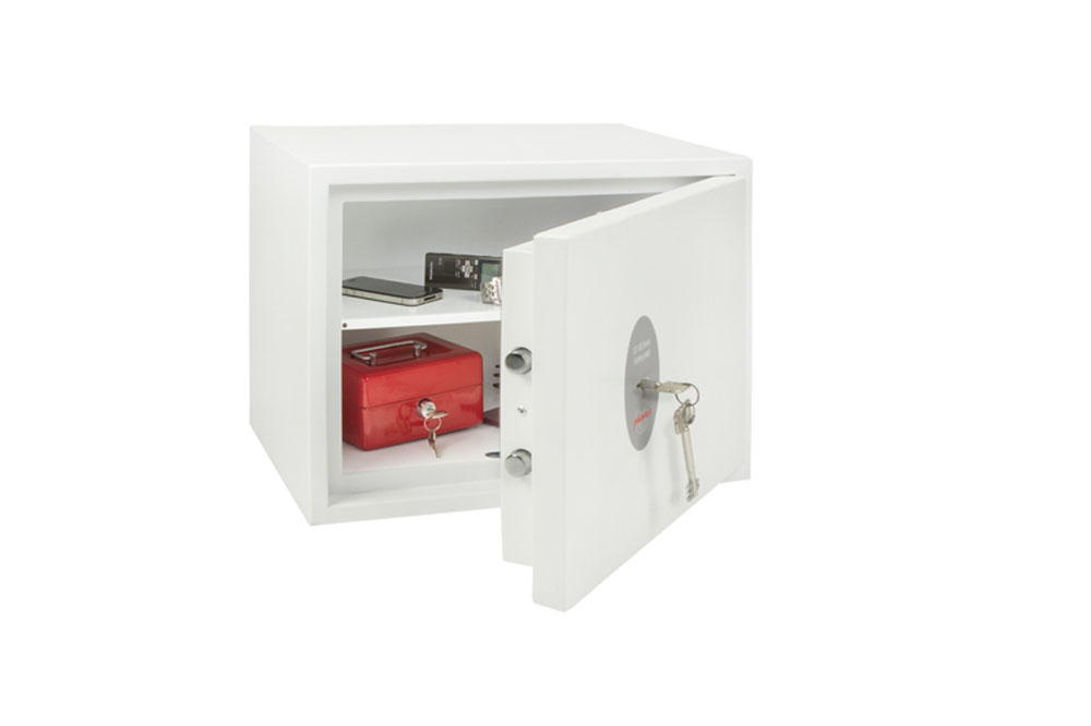 Phoenix Safe Co. Fortress SS1182K 24 L Steel White