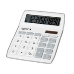Genie 840 S calculator Desktop Display Grey, White