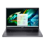 Acer Aspire 5 A515-58P-5114 Intel® Core™ i5 i5-13420H Laptop 15.6" Full HD 16 GB LPDDR5-SDRAM 512 GB SSD Wi-Fi 6 (802.11ax) Windows 11 Home Gray, Stainless steel