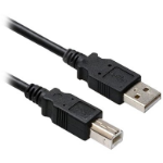 BRobotix 102303 cable USB USB 2.0 3 m USB A USB B Negro