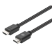 Manhattan HDMI 4K@60Hz Cable with Ethernet, 15m, Suitable for ALL 4K & 1080p/HD uses - when upgrading now or have it ready for when you need it, Male to Male, Black, Ultra HD 4k x 2k, Lifetime Warranty, Premium High Speed