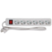 Microconnect MC-GRU0618DK power extension 1.8 m 6 AC outlet(s) Indoor White