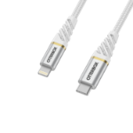 OtterBox Premium Cable USB C-Lightning 1M USB-PD, Cloud Sky White