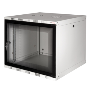 Image of LogiLink W06A54G rack cabinet 6U Wall mounted rack Black
