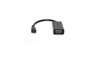 Lenovo 4X90H55731 video cable adapter VGA (D-Sub) HDMI Type D (Micro) Black